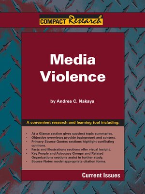 cover image of Media Violence